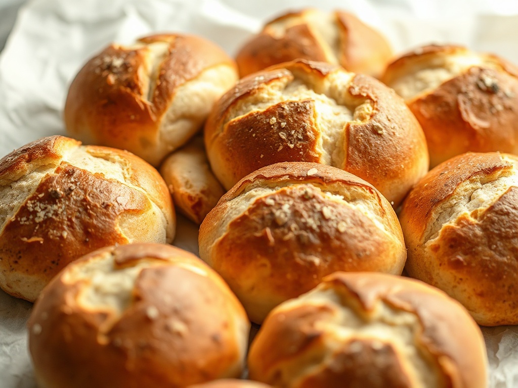 Sauerteig Brötchen