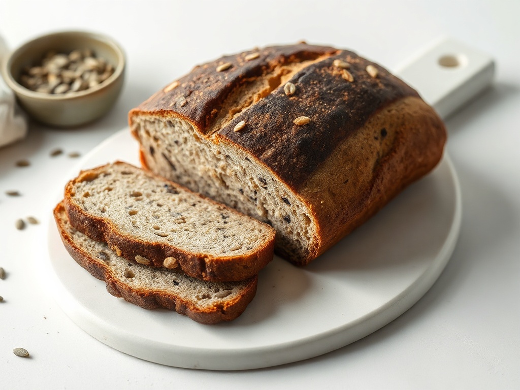 Rustikales Roggenbrot